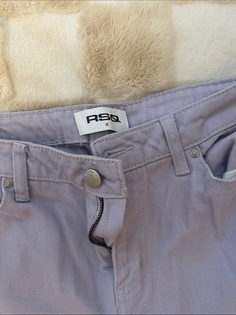 RSQ Women’s Lavender straight leg Jeans
